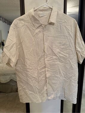 Bench Cream Short-Sleeve Button-Front Shirt